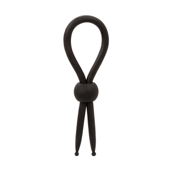 Alpha Ring Liquid Silicone Lasso - Black