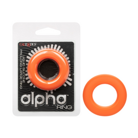 Alpha Ring Liquid Silicone Prolong Large Ring - Orange