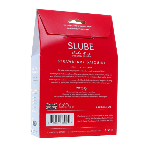 Slube Bath Based Lube 2 x 250g Sachets for 2 baths - Double Pack