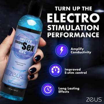 Zeus Incite Electrosex Conductive Gel 8.5 oz (241 g) - 0