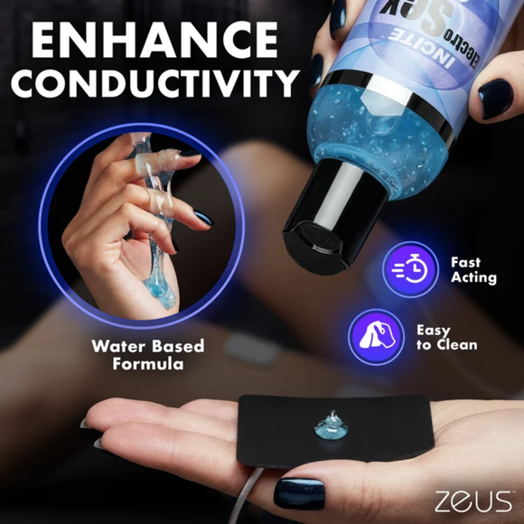 Zeus Incite Electrosex Conductive Gel 8.5 oz (241 g)