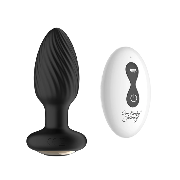 The Spin Rotating Anal Plug with Wireless Remote Control