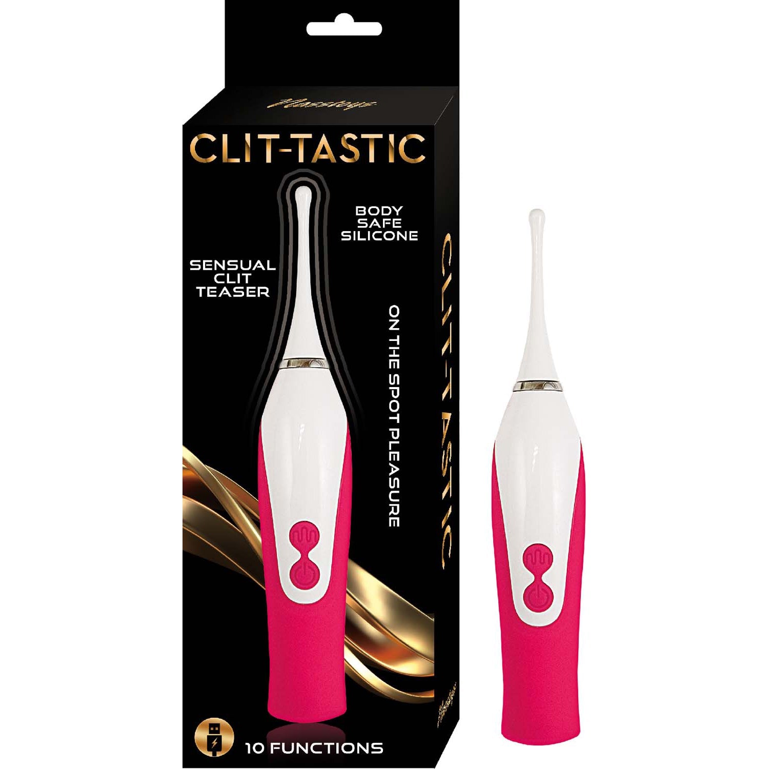 Clit-Tastic Sensual Clit Teaser - Rose Red | CheapLubes.com
