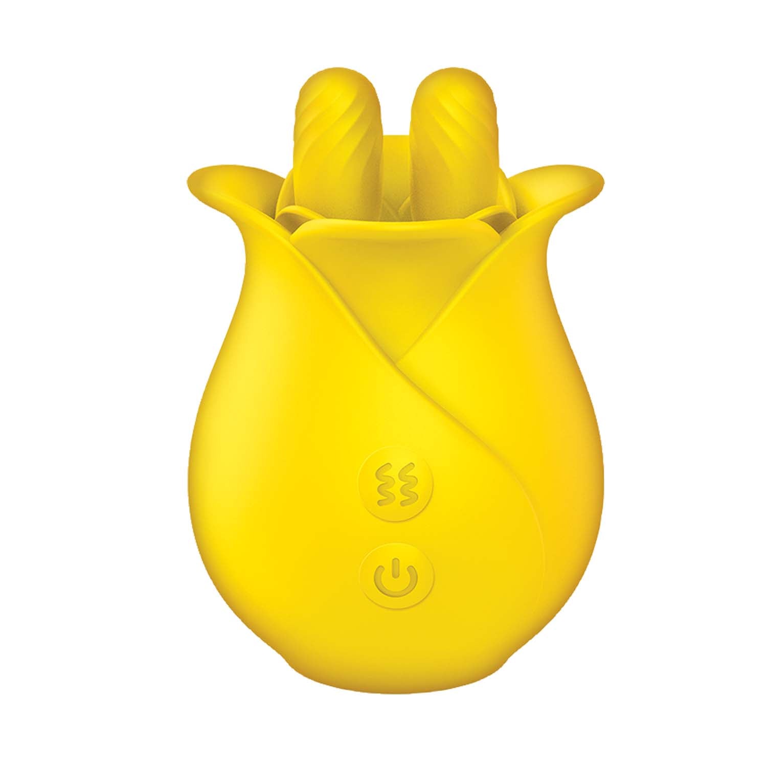 Clit-Tastic Tulip Finger Massager - Yellow CheapLubes.com