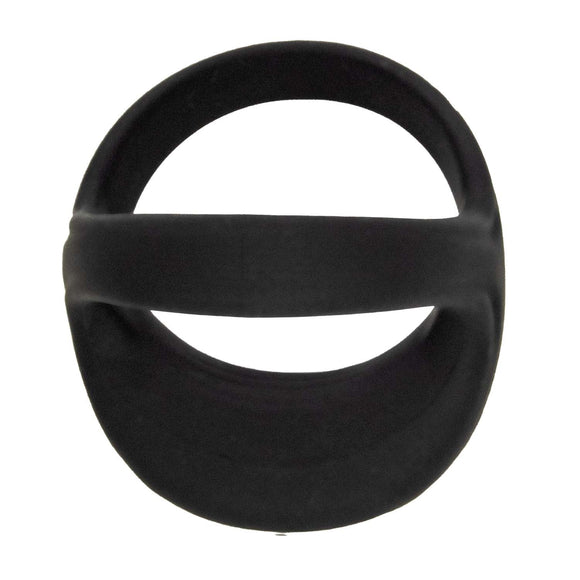 COCKPOWER Scrotum and Cock Ring - Black | CheapLubes.com