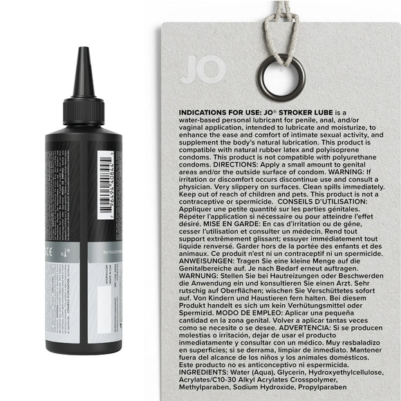 JO Stroker Personal Lubricant Water-Based - 2 Sizes