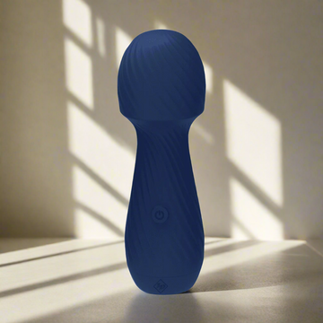 ID Wellness Essentials - Travel With Me Mini Pleasure Wand - Blue - 0