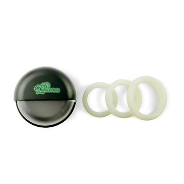 Go Glow Cock Rings 3 Sizes - Travel Case