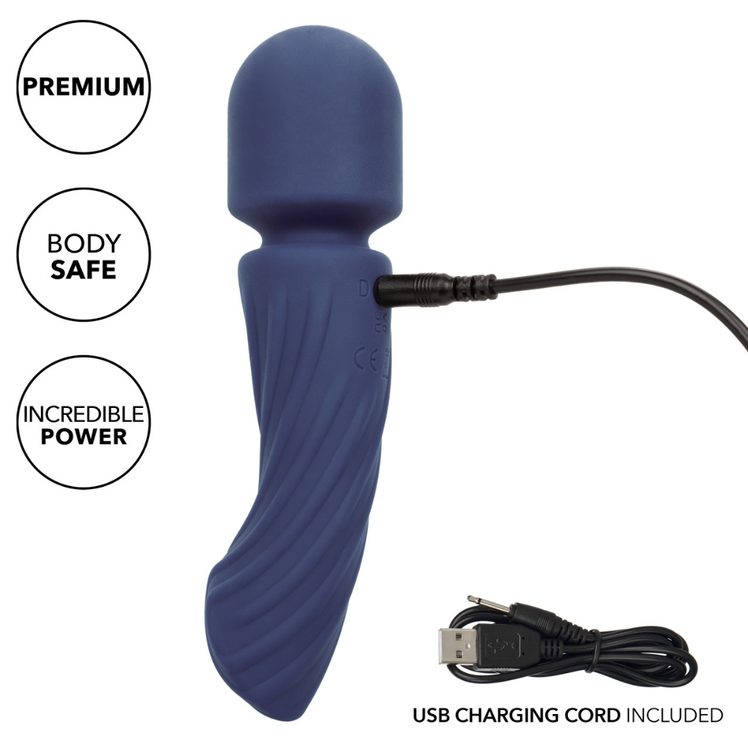 Charisma Allure Dual Motor Rechargable Silicone Wand | CheapLubes.com