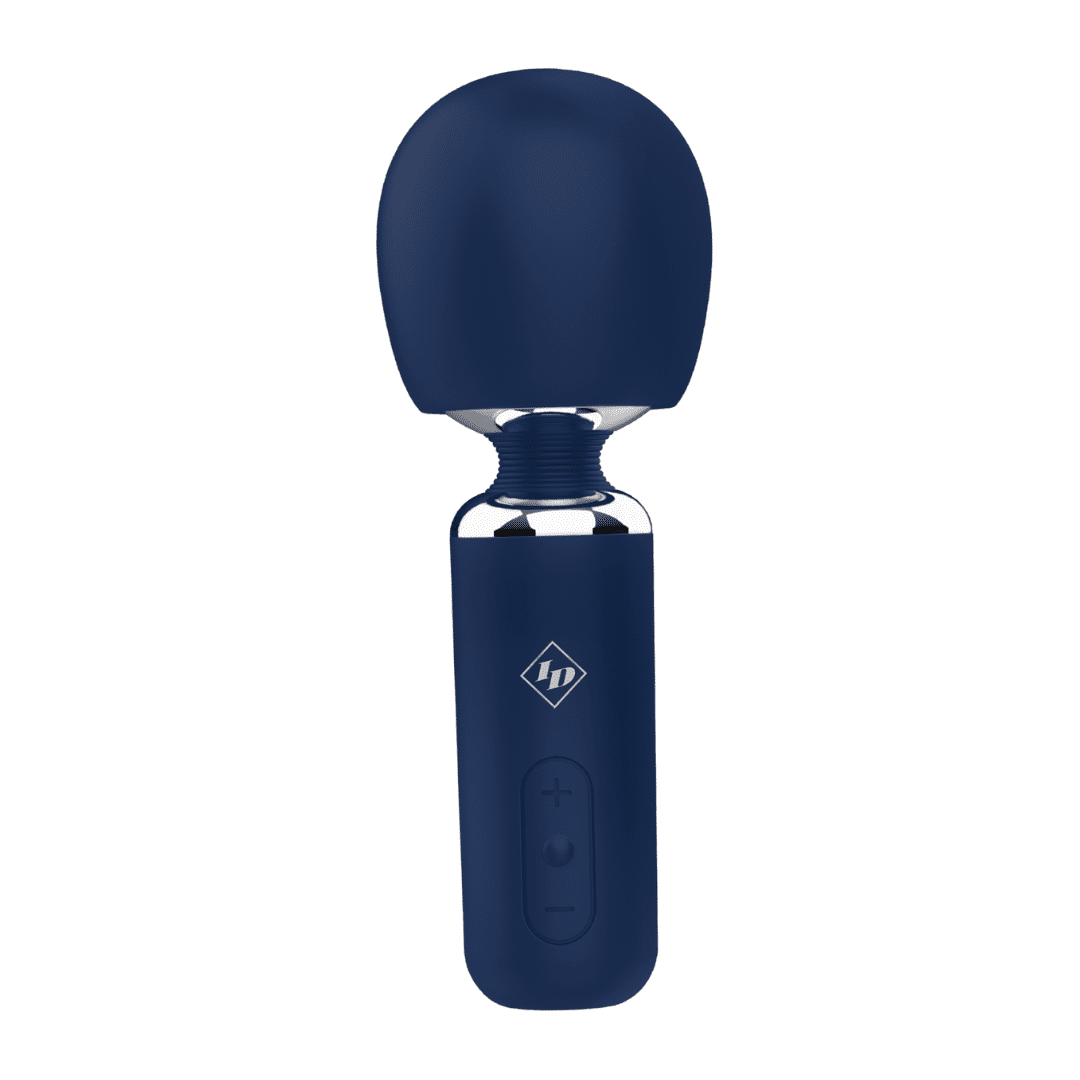 ID Wellness Essentials - Give Into Me Pleasure Wand - Blue | CheapLubes.com ID Wellness Essentials - Give Into Me Pleasure Wand - Blue | CheapLubes.com
