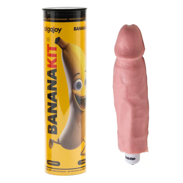 Bananakit Custom Silicone Molding Kit with Vibrator - Pink Skin Tone - 0