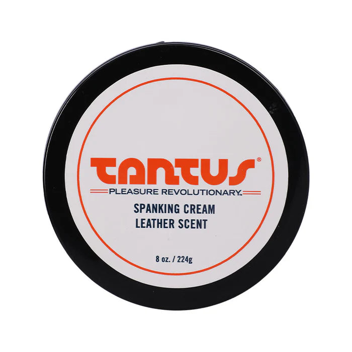 Tantus Apothecary Spanking Cream Leather Scent - 8 oz.