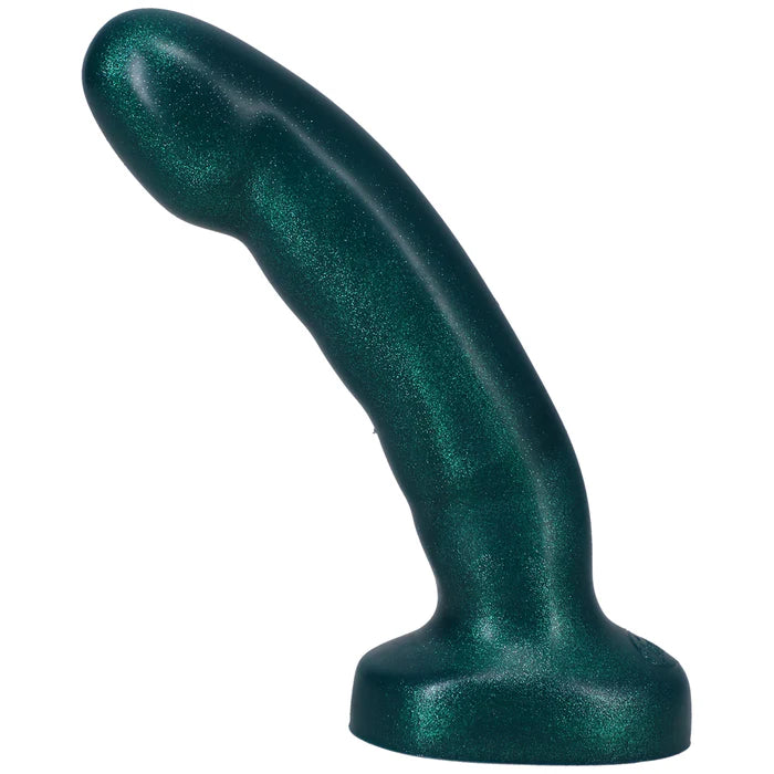 Tantus Acute 5.5 in. Curved Dildo Medium-Firm - Emerald
