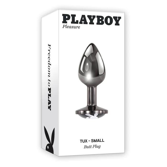 Playboy Tux Metal Anal Plug (2 Sizes Available) CheapLubes.com Playboy Tux Metal Anal Plug (2 Sizes Available) CheapLubes.com