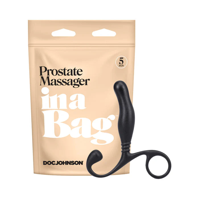 In A Bag Prostate Massager - Black