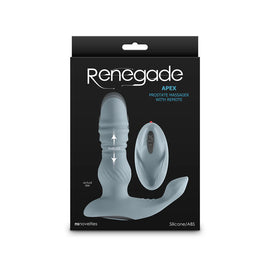 Renegade Apex Prostate and Testicle Massager w/Remote - 0