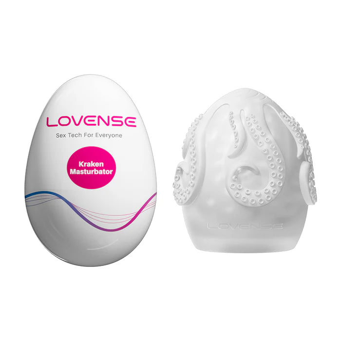 Lovense Kraken Single Egg Masturbator - Pattern may vary