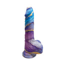 Rock Cocks Aphrodite Marble Silicone Dildo 8"-1