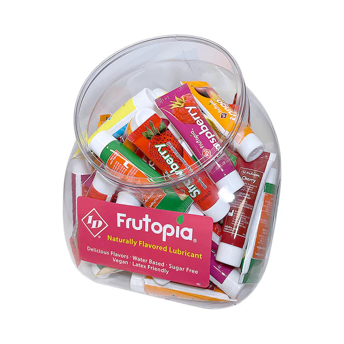ID Frutopia 12ml Assorted 72 Piece Display Bowl | CheapLubes.com ID Frutopia 12ml Assorted 72 Piece Display Bowl | CheapLubes.com