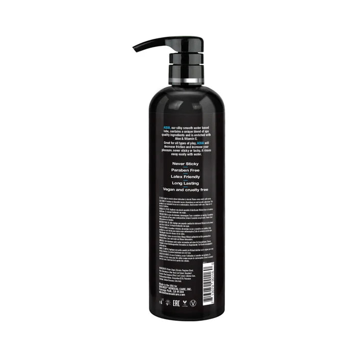 Wicked Aqua Water-Based Lubricant - 16 oz. | CheapLubes.com Wicked Aqua Water-Based Lubricant - 16 oz. | CheapLubes.com