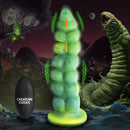 Creature Cocks Squirmer Thrusting & Vibrating Silicone Dildo-1
