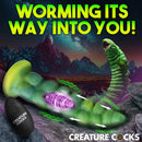 Creature Cocks Squirmer Thrusting & Vibrating Silicone Dildo-7