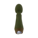 Selopa Heartfelt Rechargeable Vibrating Mini Wand Silicone - Green | CheapLubes.com