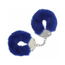 Ouch! Heavy-Duty Fluffy Handcuffs Navy-1