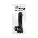 VERS Liquid Silicone Suction Dildo With Steel Motion Balls-4