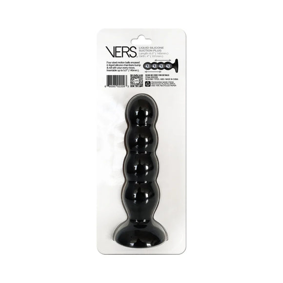 VERS Liquid Silicone Suction Plug With Steel Motion Balls