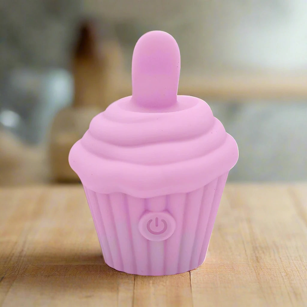 Cake Eater Clit Flicker Stimulator Rechargeable - Pink