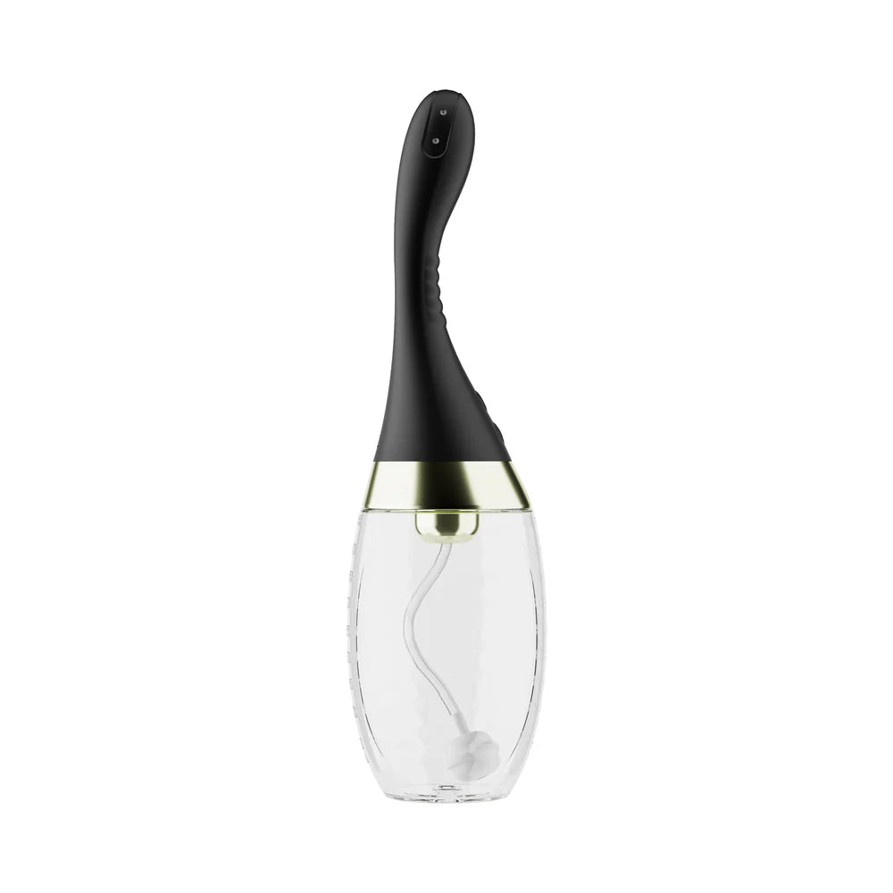Anal Adventures Aqua Jet Automatic Rechargable Anal Douche W/Remote |  CheapLubes.com