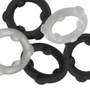 Oxballs Gearheads 5-Pack Spinner Rings Black/Opaque-4