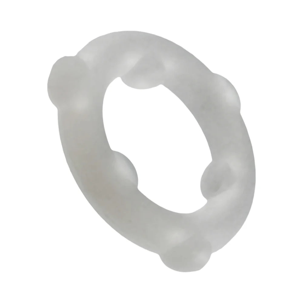 Oxballs Spinner Single Silicone Ring - Opaque White