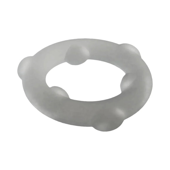 Oxballs Spinner Single Silicone Ring - Opaque White