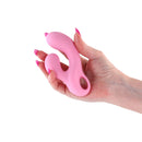 Gold-n-Dreams Agatha Rechargable Vibrating Rabbit - Pink-3
