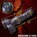 Creature Cocks Cyborg Rechargeable Thrusting Silicone Dildo W/Remote-4