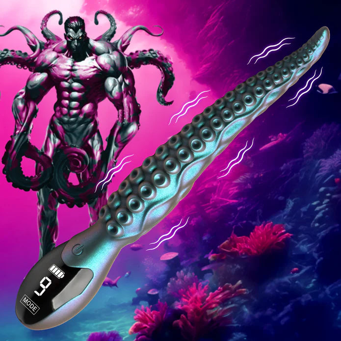 Creature Cocks Tentavibe Rechargable Silicone Vibrator with Display