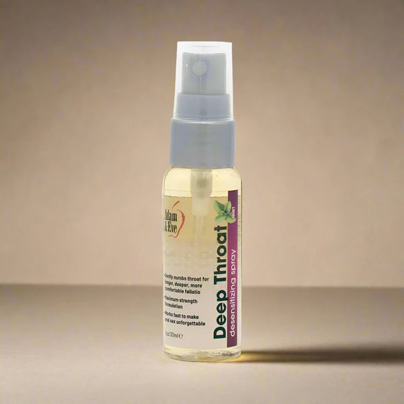Adam & Eve Deep Throat Desensitizing Spray Mint 1 oz.