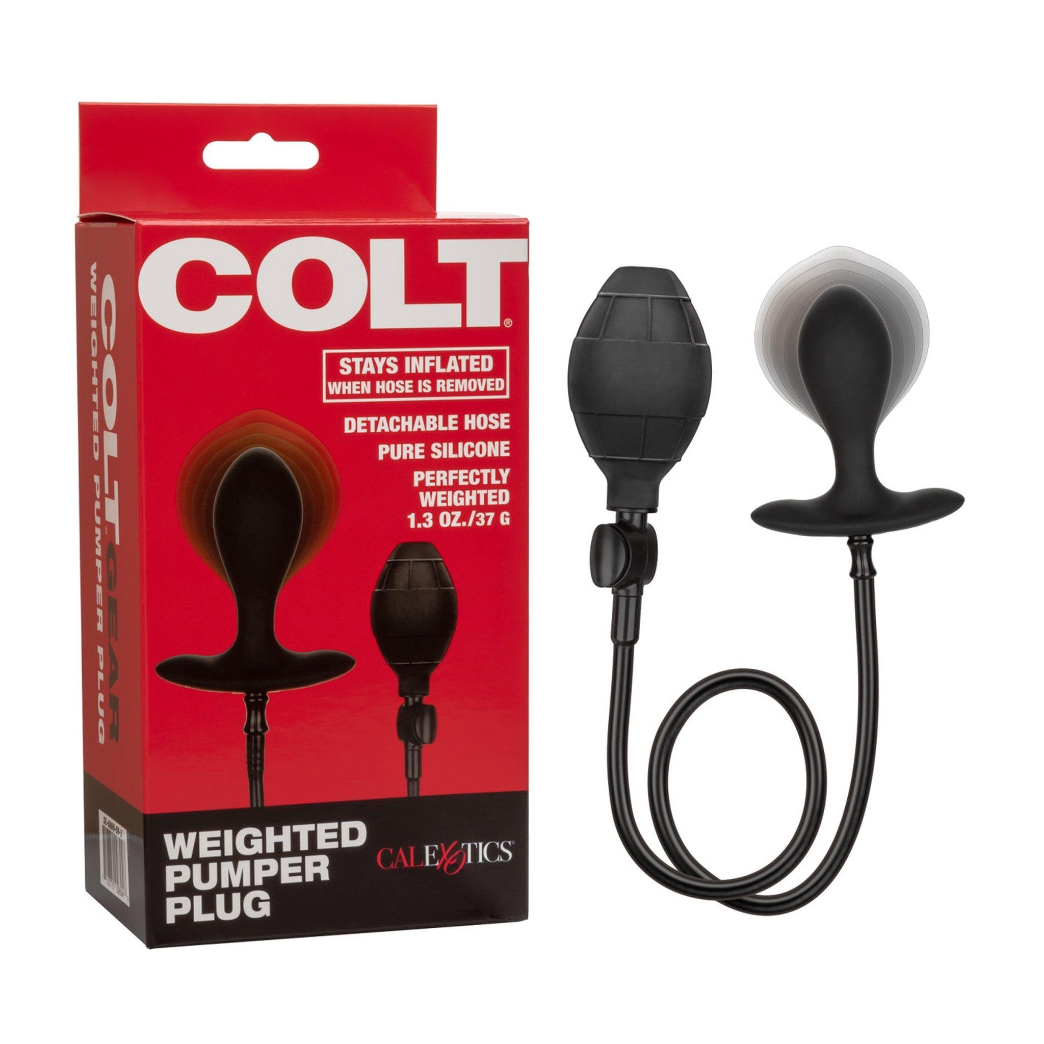 COLT Inflatable Weighted Pumper Plug - CheapLubes.com