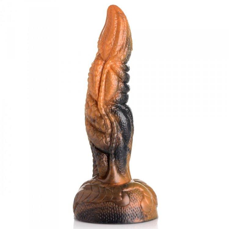 CREATURE COCKS - Ravager - Rippled Tentacle Silicone Dildo - CheapLubes.com