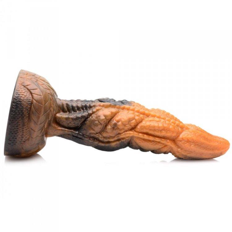 CREATURE COCKS - Ravager - Rippled Tentacle Silicone Dildo - CheapLubes.com