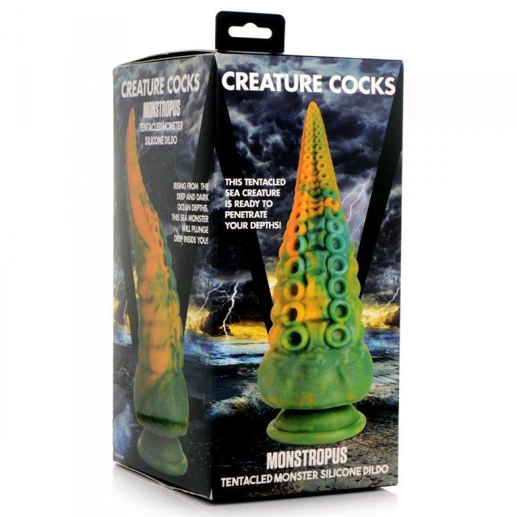 CREATURE COCKS - Monstropus - Tentacled Monster Silicone Dildo - CheapLubes.com