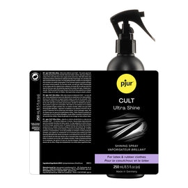 pjur Cult Ultra Shine for Latex & Rubber Clothes 8.5 oz (250 mL) - 0