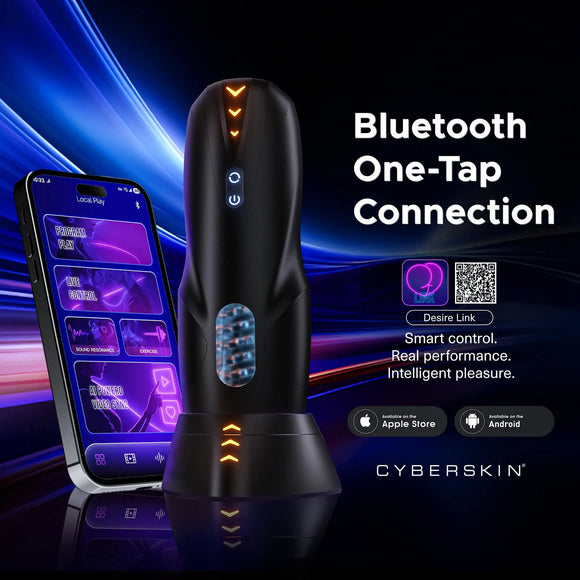 GalaxyVoy Smart Bluetooth Male Masturbator with Heating & App Control
