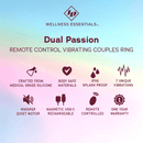 ID Wellness Essentials - Dual Passion Remote Control Vibrating Couples Ring-3