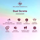ID Wellness Essentials Dual Secrets Massager - Blue-2