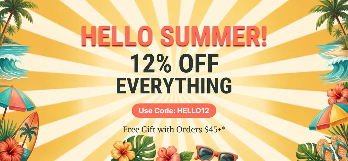 Hello summer 12  off sale landing hero