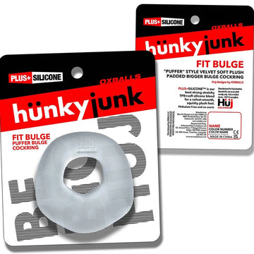 Hunkyjunk Fit Bulge Hung-Style C-Ring Clear