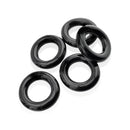 Hunkyjunk Jacker 5-Stack Five-Pack Tube Super-Strong Cockrings Black-4